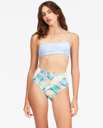 1 Rides And Tides Bralette Reversible Bikini Top Multicolor ABJX300609 Billabong