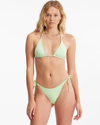 1 Sol Searcher Multi-Way Triangle Bikini Top Green ABJX300643 Billabong