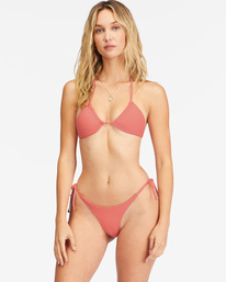 5 Sol Searcher Multi-Way Triangle Bikini Top Pink ABJX300643 Billabong