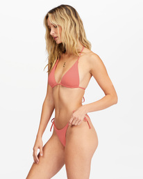 1 Sol Searcher Multi-Way Triangle Bikini Top Pink ABJX300643 Billabong