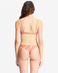 3 Whisper To Me - Bralette Bikini da Donna Brown ABJX300672 Billabong