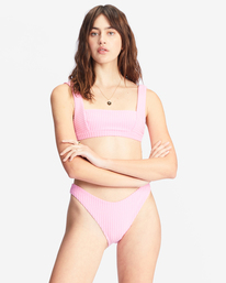 billabong, In The Loop Tank Bikini Top, PINK SKIES (mfr0) In The Loop - Tank Bikini Top for Women ABJX300677