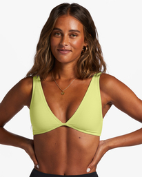 3 Sol Searcher Ava Tank Bikini Top Green ABJX300696 Billabong