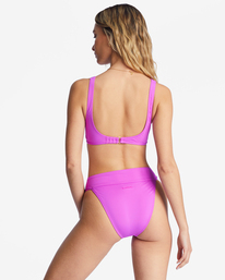 2 Sol Searcher Ava Tank Bikini Top Purple ABJX300696 Billabong