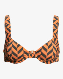 4 Cross Step Emma - Bikinitop mit Bügeln für Frauen Rot ABJX300710 Billabong
