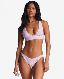 billabong, Covered In Love Tanlines Remi Bikini Top, LILAC DREAM (pgr0) Covered In Love Tanlines Remi - Bikini Top for Women ABJX300724