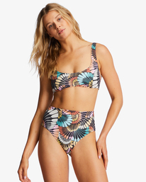 billabong, A/DIV Tank Bikini Top, BLACK MULTI 2 (bml2) A/DIV - Tank Bikini Top for Women ABJX300754