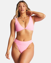1 Tanlines Ava - Haut de bikini tank pour Femme Rose ABJX300765 Billabong