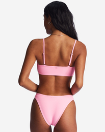 2 Tanlines Zoe Crop Bikini Top Pink ABJX300768 Billabong