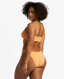 5 Tanlines Zoe Crop Bikini Top Orange ABJX300768 Billabong