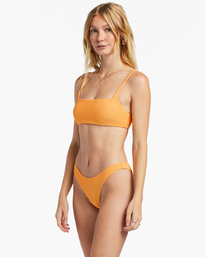 1 Tanlines Zoe Crop Bikini Top Orange ABJX300768 Billabong