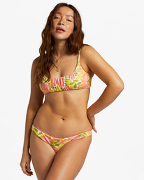 4 Summer Folk Bralette Bikini Top Multicolor ABJX300779 Billabong