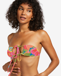 3 Sunny Coast Multi Triangle Bikini Top Multicolor ABJX300870 Billabong