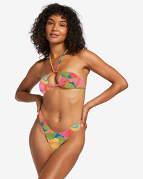 5 Sunny Coast Multi Triangle Bikini Top Multicolor ABJX300870 Billabong