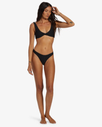 4 Coral Gardeners Wave Trip Twisted Tank Bikini Top Black ABJX300961 Billabong