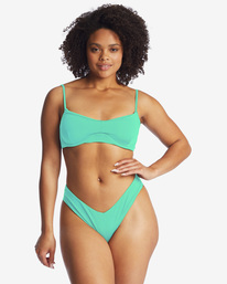 billabong, Sol Searcher Fiji Bas de bikini, TROPICAL GREEN (gmc0) Sol Searcher Fiji - Cheeky Bikini Bottoms for Women ABJX400134