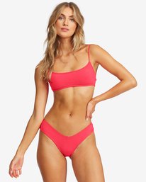 3 Sol Searcher Fiji Bikini Bottoms Red ABJX400134 Billabong