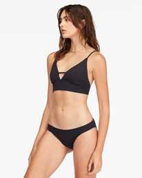 6 Sol Searcher Lowrider Bikini Bottoms Black ABJX400135 Billabong