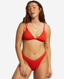 6 Summer High Hike - Bikinibroekje voor Dames Red ABJX400213 Billabong