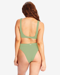 4 Summer High Maui Rider Bikini Bottoms Blue ABJX400214 Billabong