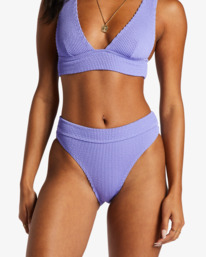 3 Summer High Maui Rider Bikini Bottoms Purple ABJX400214 Billabong