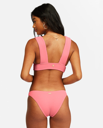 2 Summer High Tropic Bikini Bottoms Pink ABJX400215 Billabong