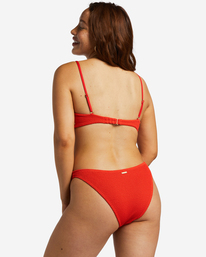 4 Summer High Tropic Bikini Bottoms Red ABJX400215 Billabong
