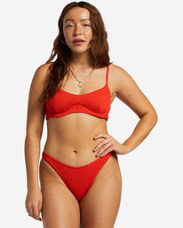 5 Summer High Tropic Bikini Bottoms Red ABJX400215 Billabong