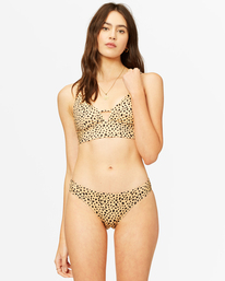 3 Well Spotted Lowrider Bikini Bottoms White ABJX400384 Billabong