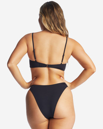 2 Sol Searcher Havana Skimpy Bikini Bottoms Black ABJX400397 Billabong