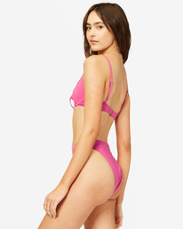 1 Sol Searcher Havana Skimpy Bikini Bottoms Pink ABJX400397 Billabong