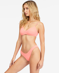 1 Summer High Isla Bikini Bottoms Pink ABJX400402 Billabong