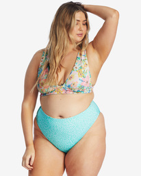 billabong, Sweet Tropics Reversible Rise Bikini Bottoms, MULTI (mul) SWEET TROPICS REV RISE ABJX400431