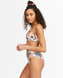 3 Postcards From Paradise High Retro Reversible High-Waisted Bikini Bottoms Multicolor ABJX400436 Billabong