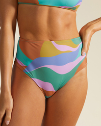 4 A/Div Medium Bikini Bottoms Green ABJX400465 Billabong