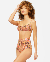 1 Lost In Time Avalon High-Waist Bikini Bottoms  ABJX400473 Billabong