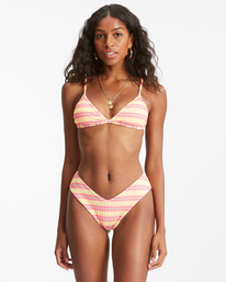 billabong, Sunchaser Fiji Cheeky Bikini Bottoms, PINEAPPLE (pne) Sunchaser Fiji - Cheeky Bikini Bottoms for Women ABJX400544
