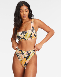 2 Wave Tribe Maui Rider Bikini Bottoms Black ABJX400606 Billabong