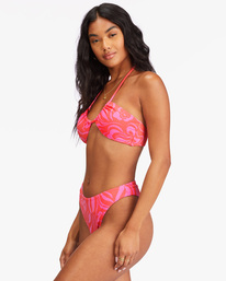 2 She's A Trip Havana Bikini Bottoms Orange ABJX400609 Billabong