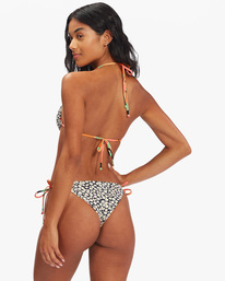 4 Pretty Daze Tanga Reversible Tie-Side Bikini Bottoms Multicolor ABJX400617 Billabong