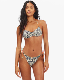 5 Pretty Daze Tanga Reversible Tie-Side Bikini Bottoms Multicolor ABJX400617 Billabong