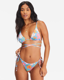 1 Summer Field Tie-Side Maya Bikini Bottoms  ABJX400647 Billabong