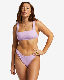5 In The Loop Hike Bikini Bottoms Purple ABJX400677 Billabong