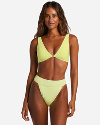 2 Sol Searcher Aruba Bikini Bottoms Green ABJX400696 Billabong