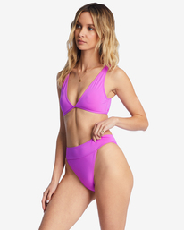 2 Sol Searcher Aruba Bikini Bottoms Purple ABJX400696 Billabong