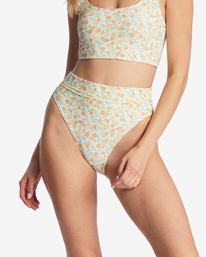 3 Aint She Sweet Tanlines Rise - Bikini Bottoms for Women White ABJX400727 Billabong