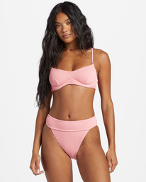 2 Summer High Aruba Bikini Bottoms Pink ABJX400738 Billabong