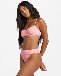 1 Summer High Aruba Bikini Bottoms Pink ABJX400738 Billabong