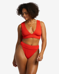 5 Summer High Aruba - Bikini Bottoms for Women Red ABJX400738 Billabong