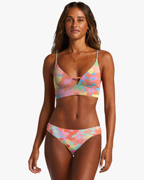 2 Coast Is Clear Lowrider Medium Bikini Bottoms Multicolor ABJX400782 Billabong